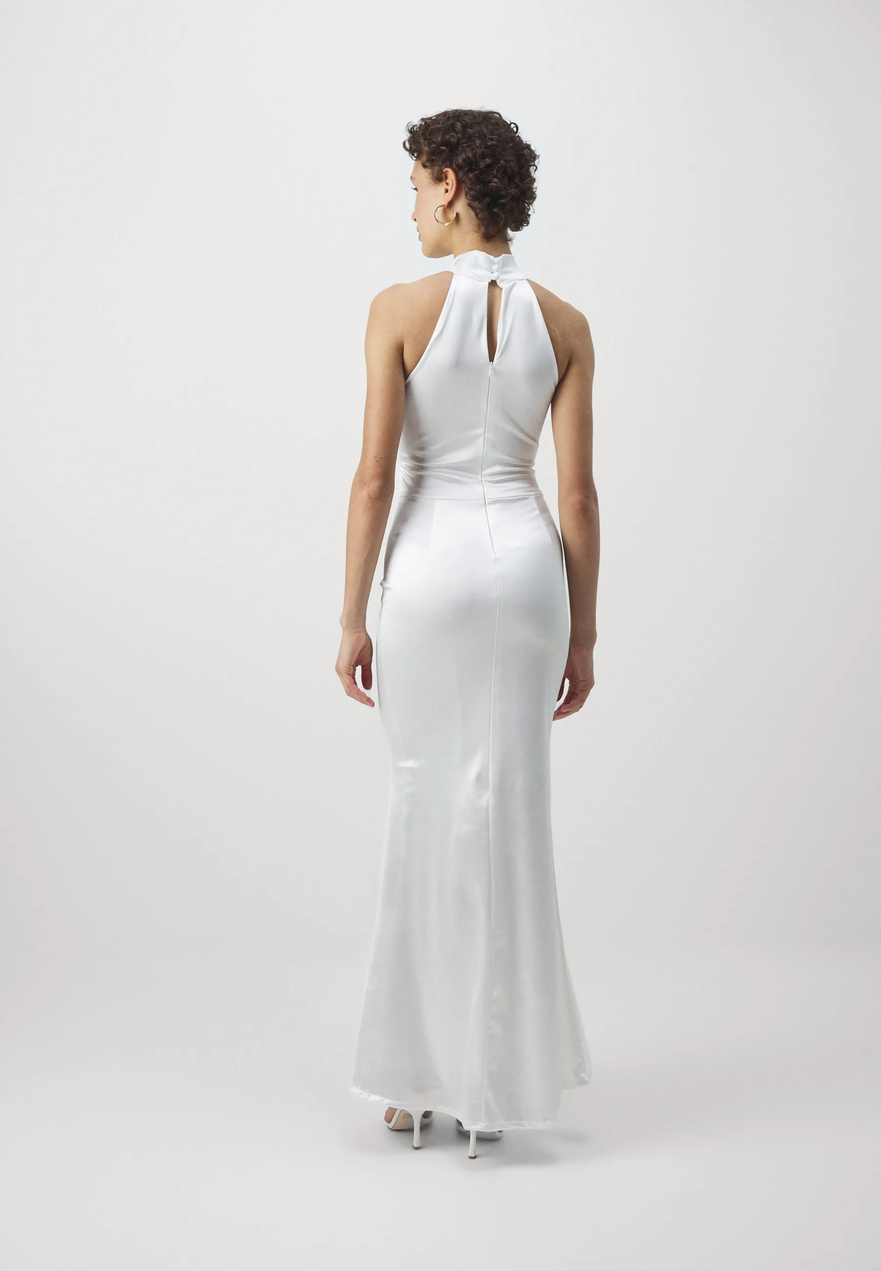 WEDDING HALTERNECK DRESS - Vestito di maglina
