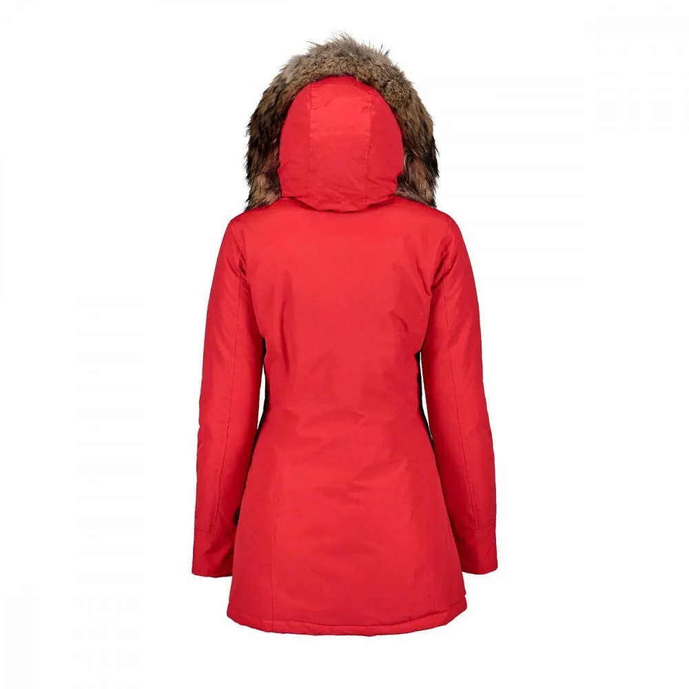 WOOLRICH ARCTIC PARKA RACCOON DONNA