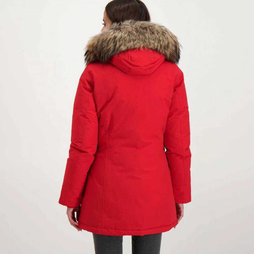 WOOLRICH ARCTIC PARKA RACCOON DONNA