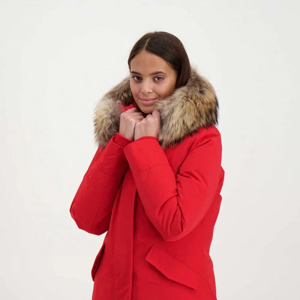 WOOLRICH ARCTIC PARKA RACCOON DONNA
