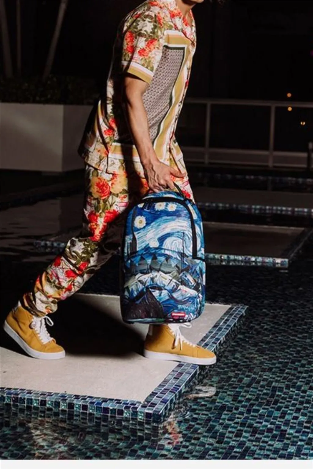 Zaino Van Gogh Sprayground Hidden money 6237