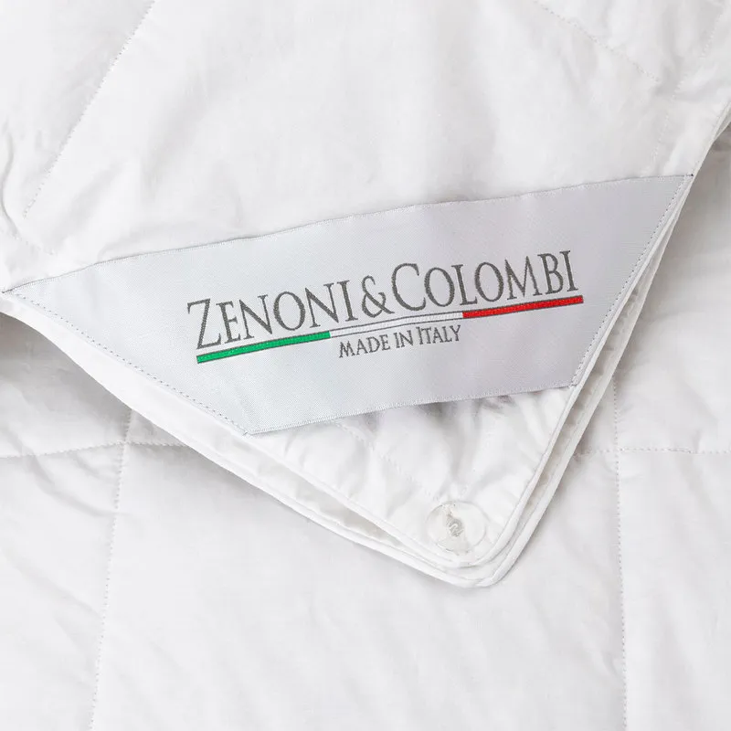 Zenoni & Colombi piumini letto Piumino 4 stagioni in 100% piuma d'oca (90% piumino e 10% piccole piumette)